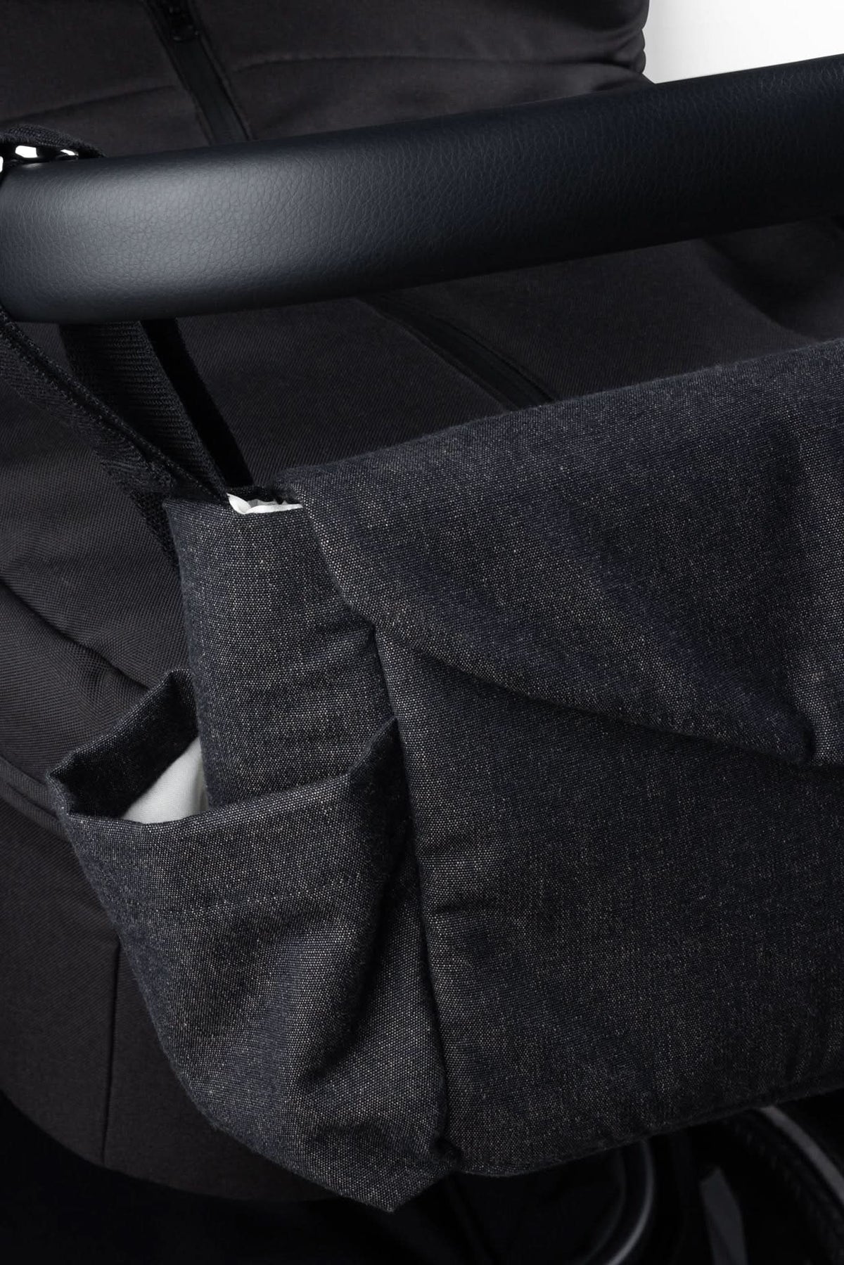 Mini Diaper Bag - Dark Grey Melange