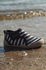 Beach Shoe Shawn - Indigo Stripe