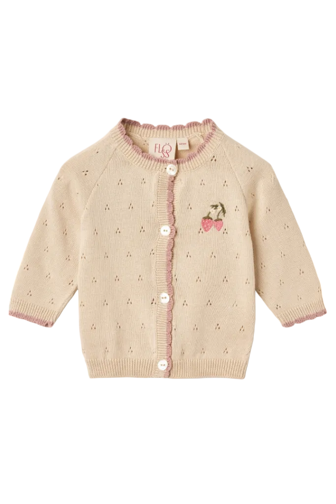 Audrey Cardigan - Soft White