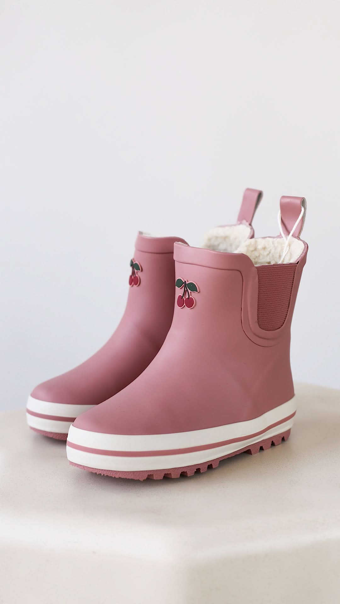 Roi Rain Boot Low - Cameo Rose (Fóðruð)