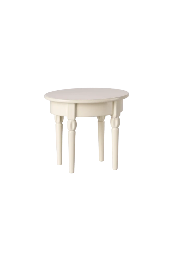 Vintage side table, Mouse - Off White