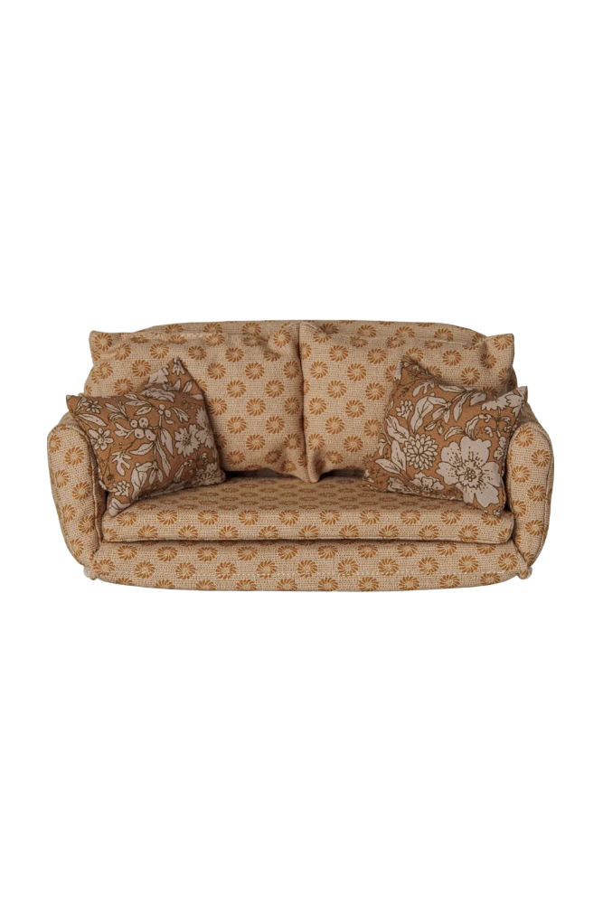 Sofa bed, Mouse, Large - Ocher