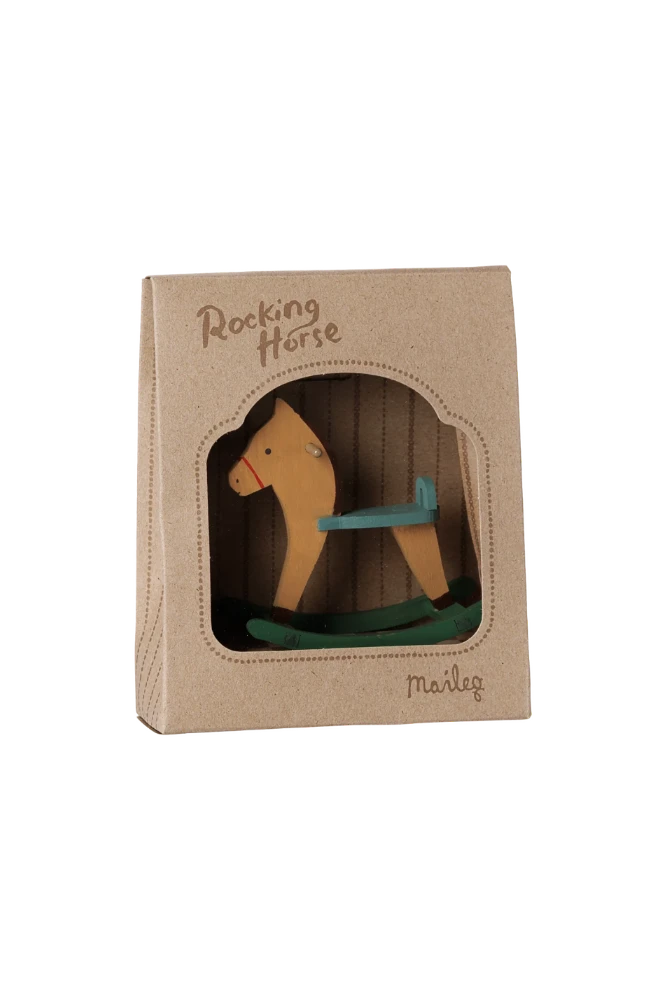 Rocking Horse, Mouse - Light Brown