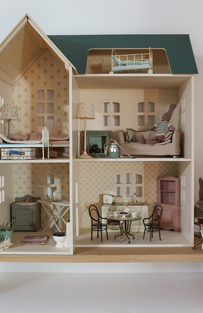 Vintage Floor Lamp - Dark Mint