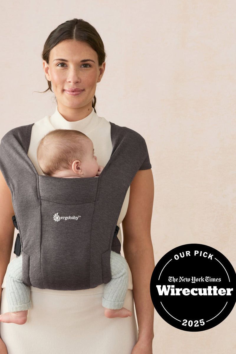 Ungbarnaburðarpoki Embrace Soft Air Mesh - Heather Grey