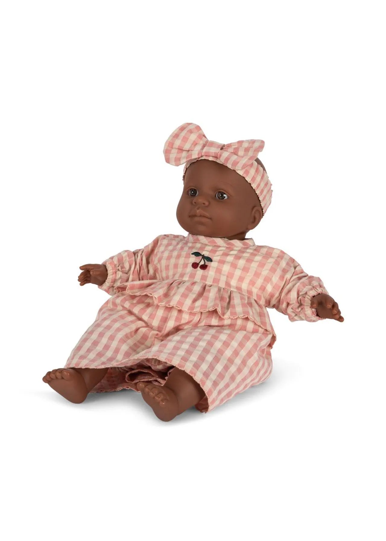 Doll Clothes Set - Powder Pink Check