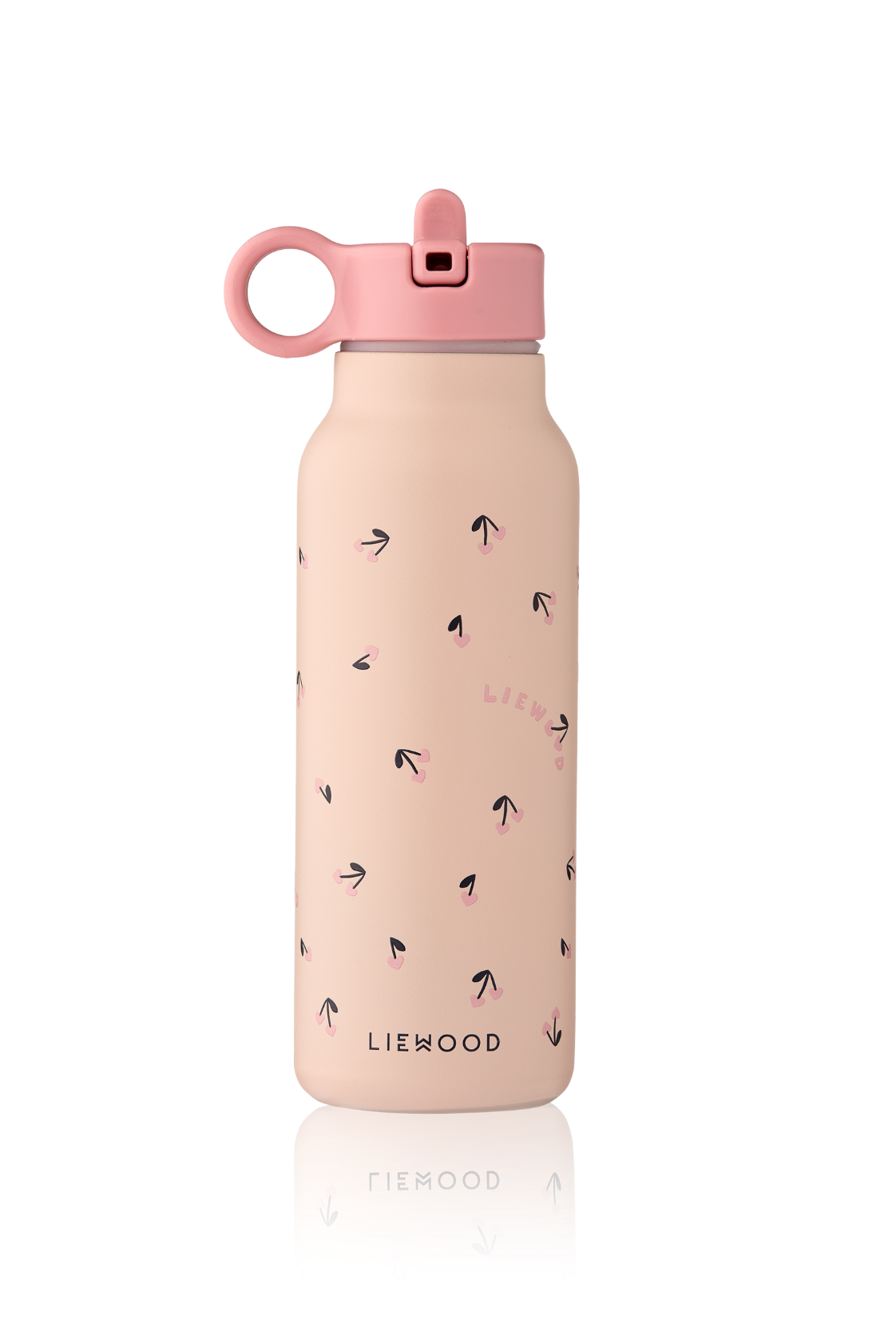 Falk Water Bottle 350 ml - Mini Cherry Heart / Rosey