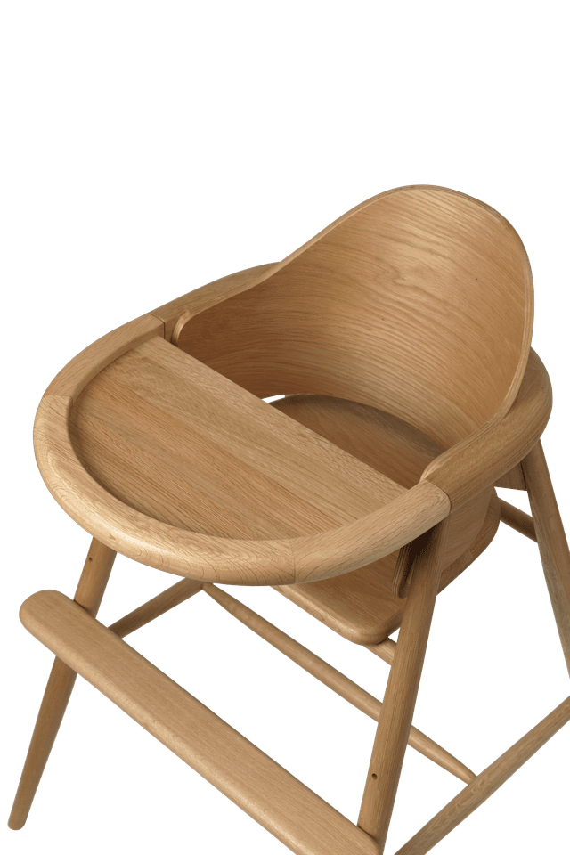 Muru High Chair - Natural Oak