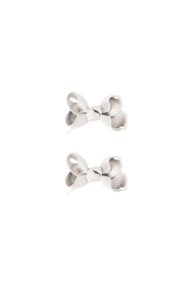 Small Bows 2pk - White