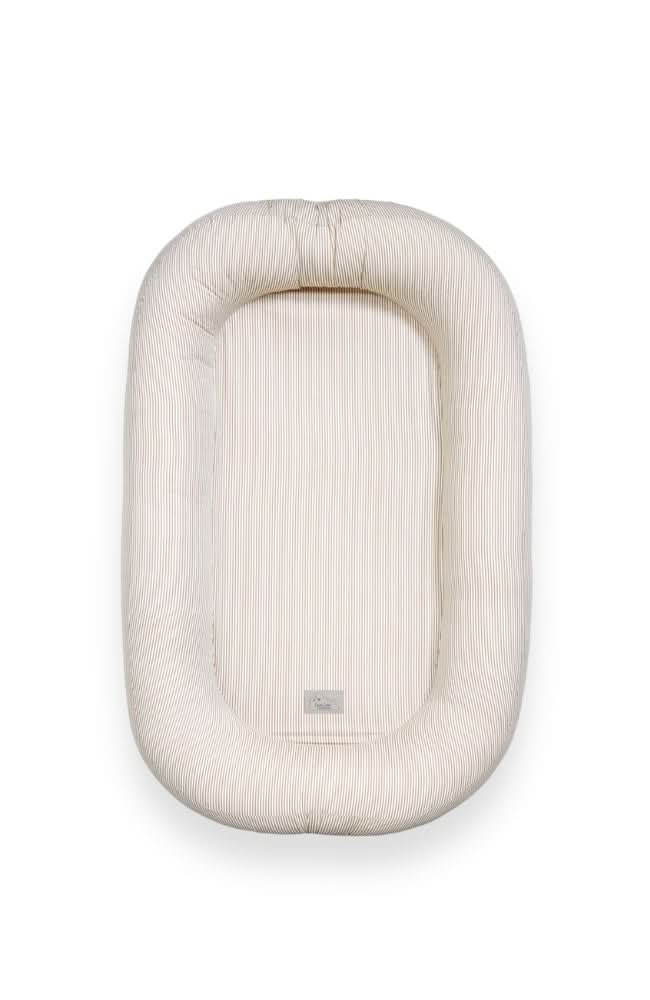 Baby Nest - Classic Stripes Camel