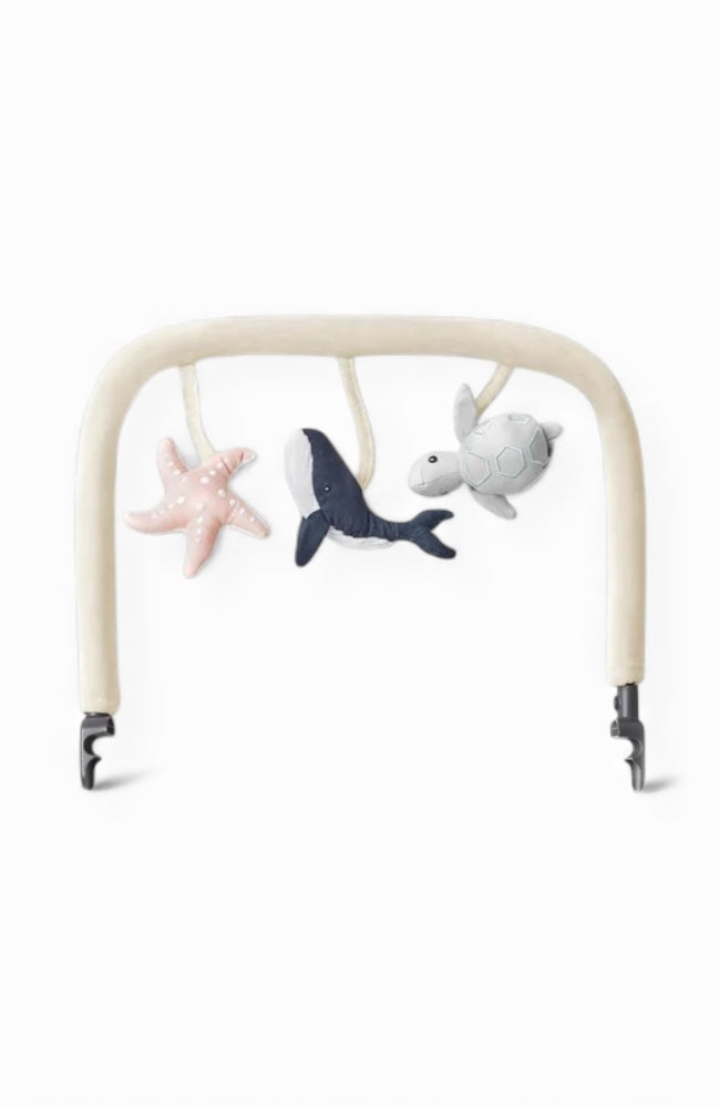 Evolve Bouncer Toy Bar - Creme