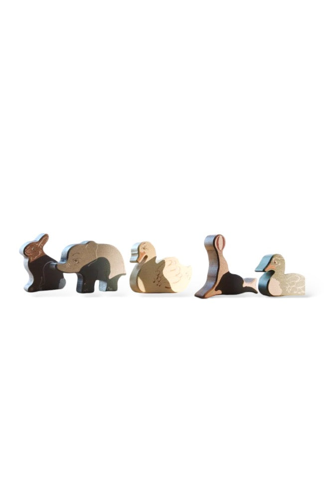 Wooden Mini Animals - Multi
