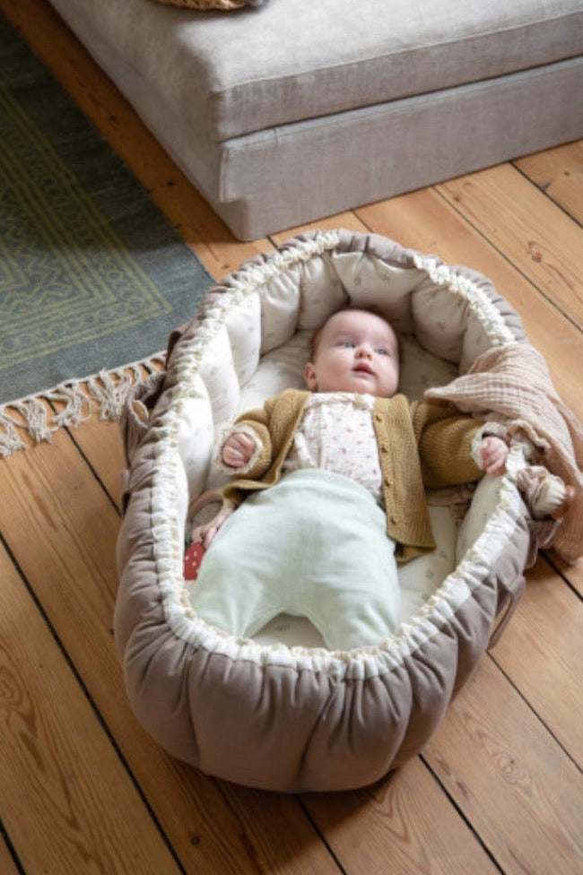 Sebra 3-in-1 Baby Nest - Sophora Leaves