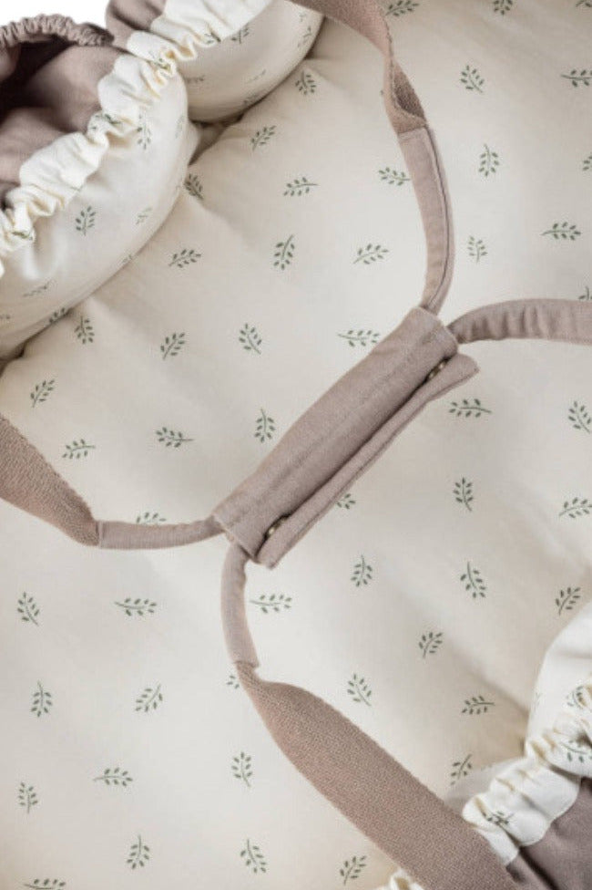 Sebra 3-in-1 Baby Nest - Sophora Leaves