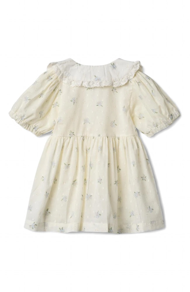 Dress S/S Adele - Blue Flowers