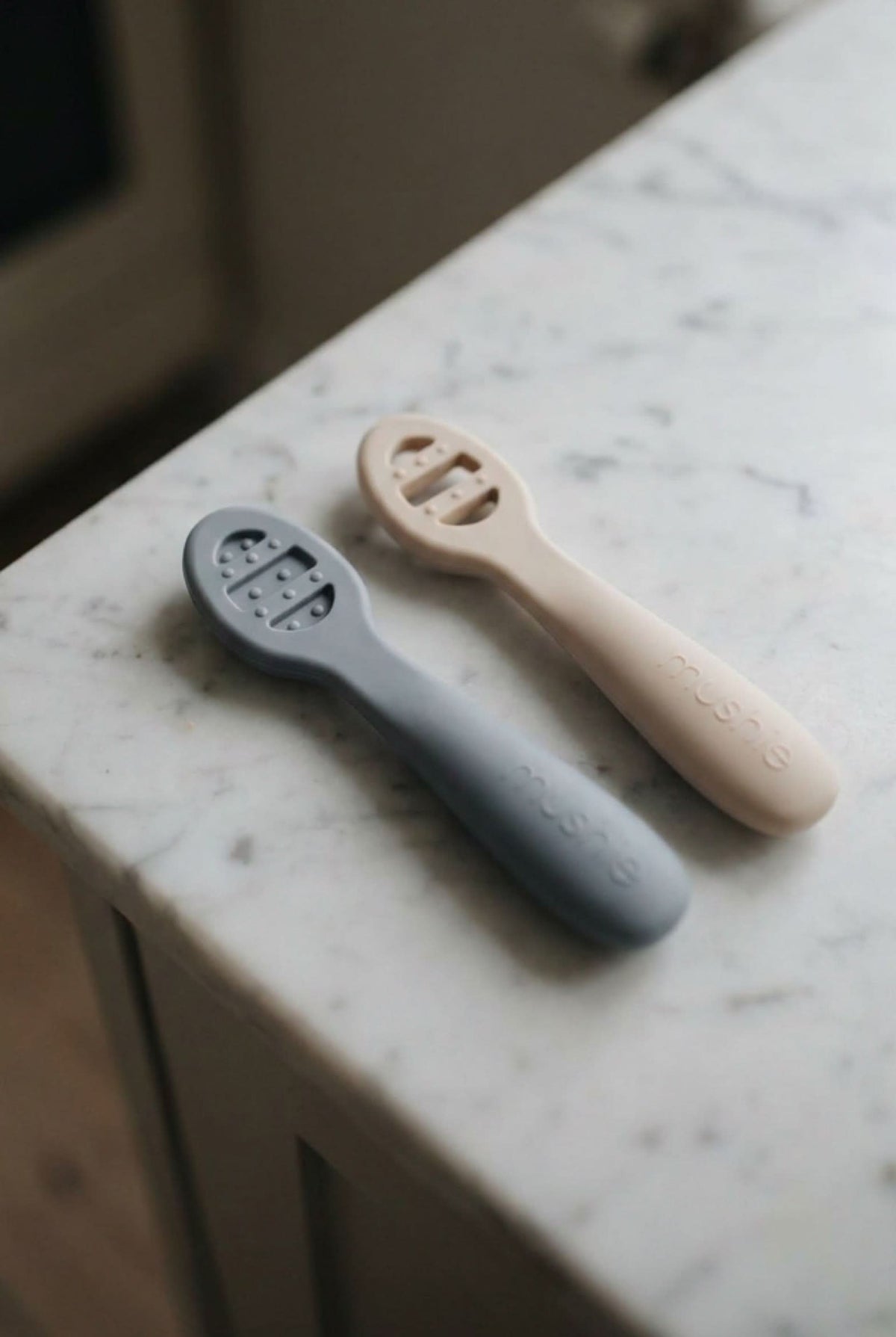 First Feeding Spoons 2pk - Tradewinds/Shifting Sand