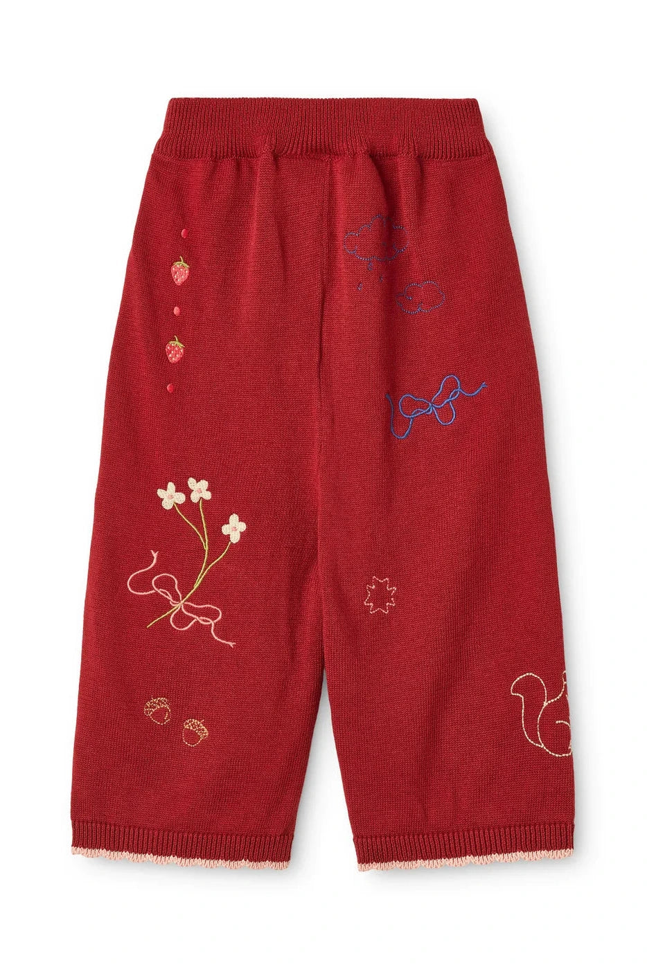 Agnes Pants - Dark Cranberry