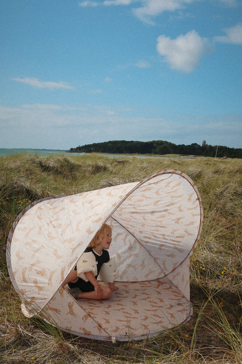 Mini Beach Tent Pop Up Shelter - Tiger