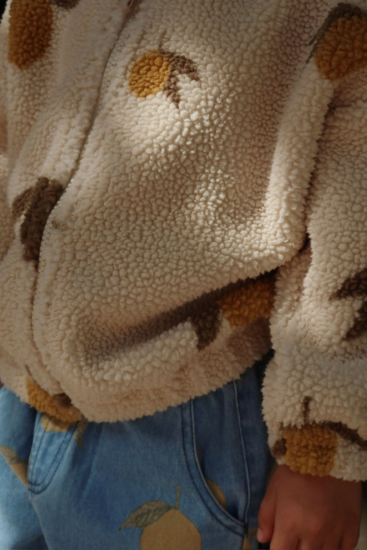 Jody Teddy Jacket - Mon Grand Citron