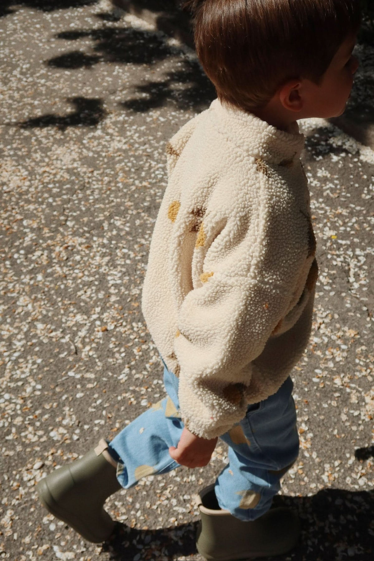 Jody Teddy Jacket - Mon Grand Citron