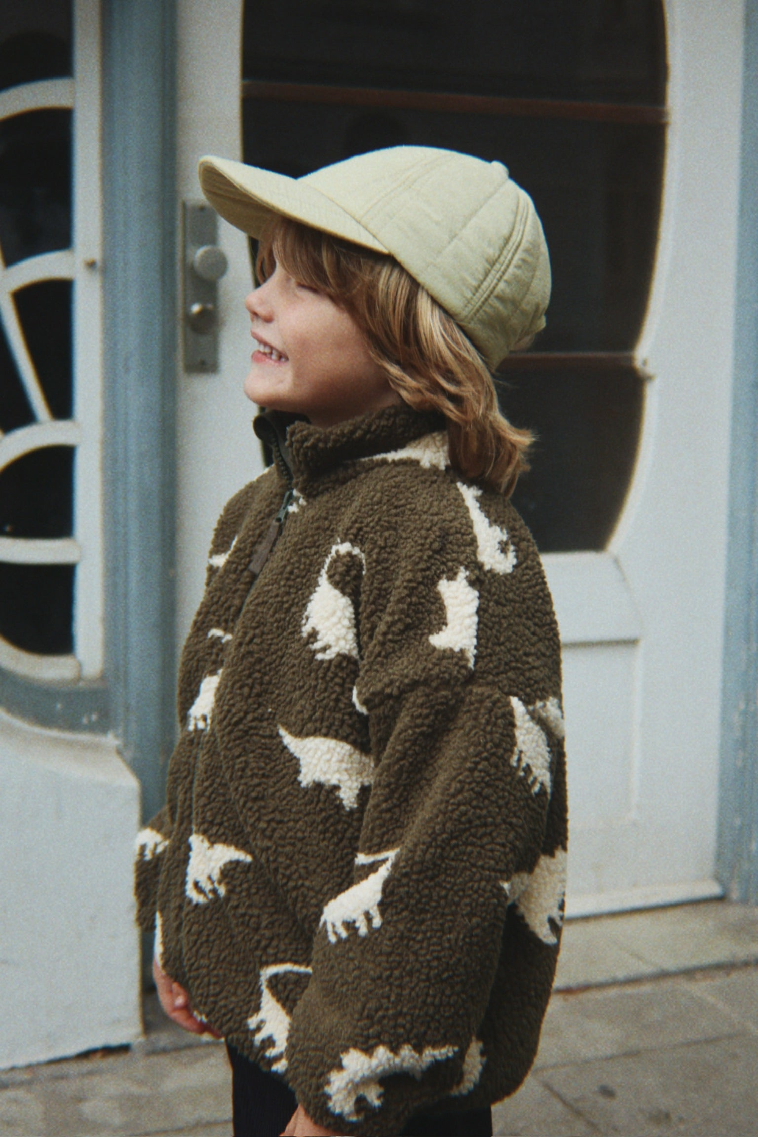 Jody Teddy Jacket - Dino Silhouette