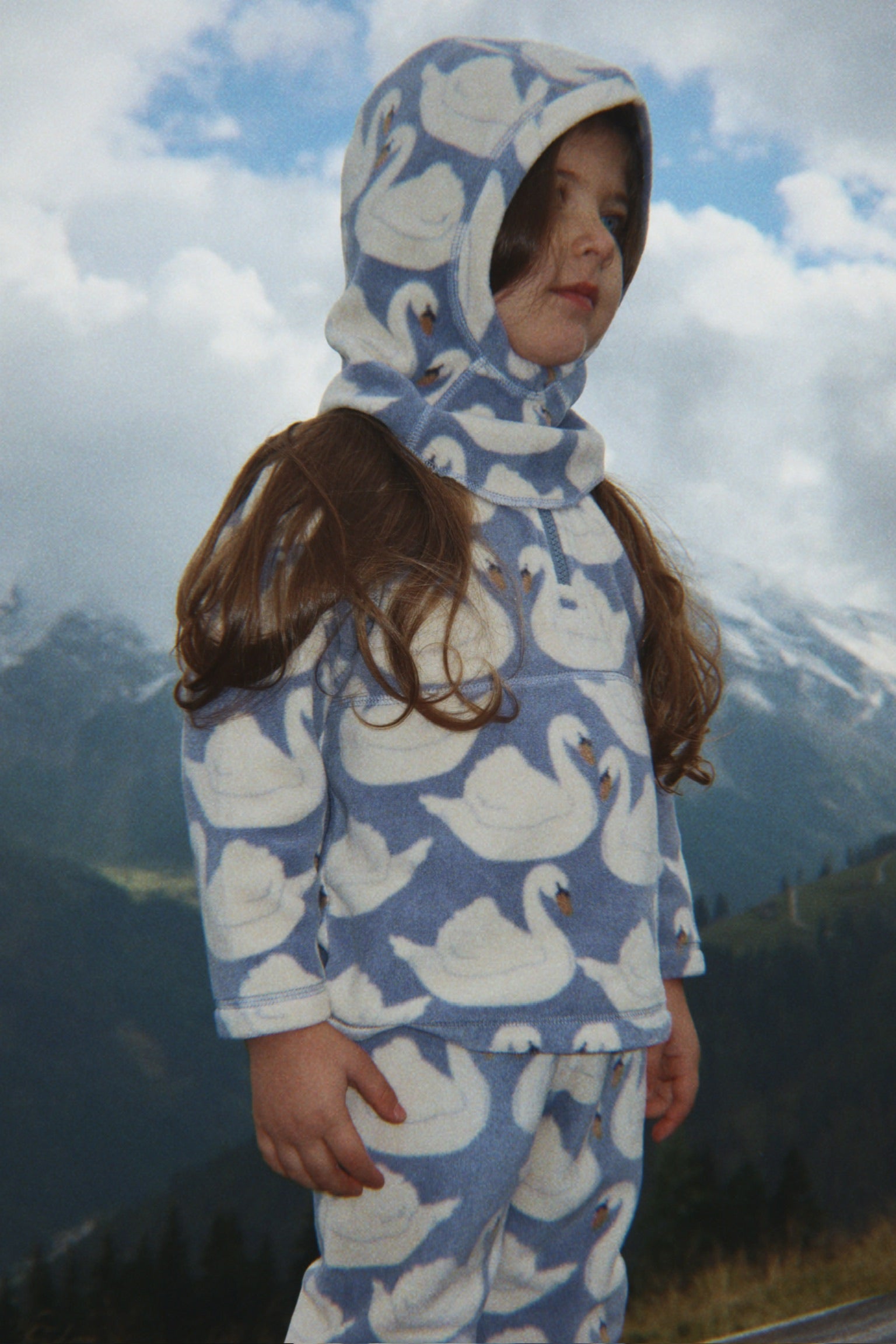 Tavi Fleece Pants - Swan