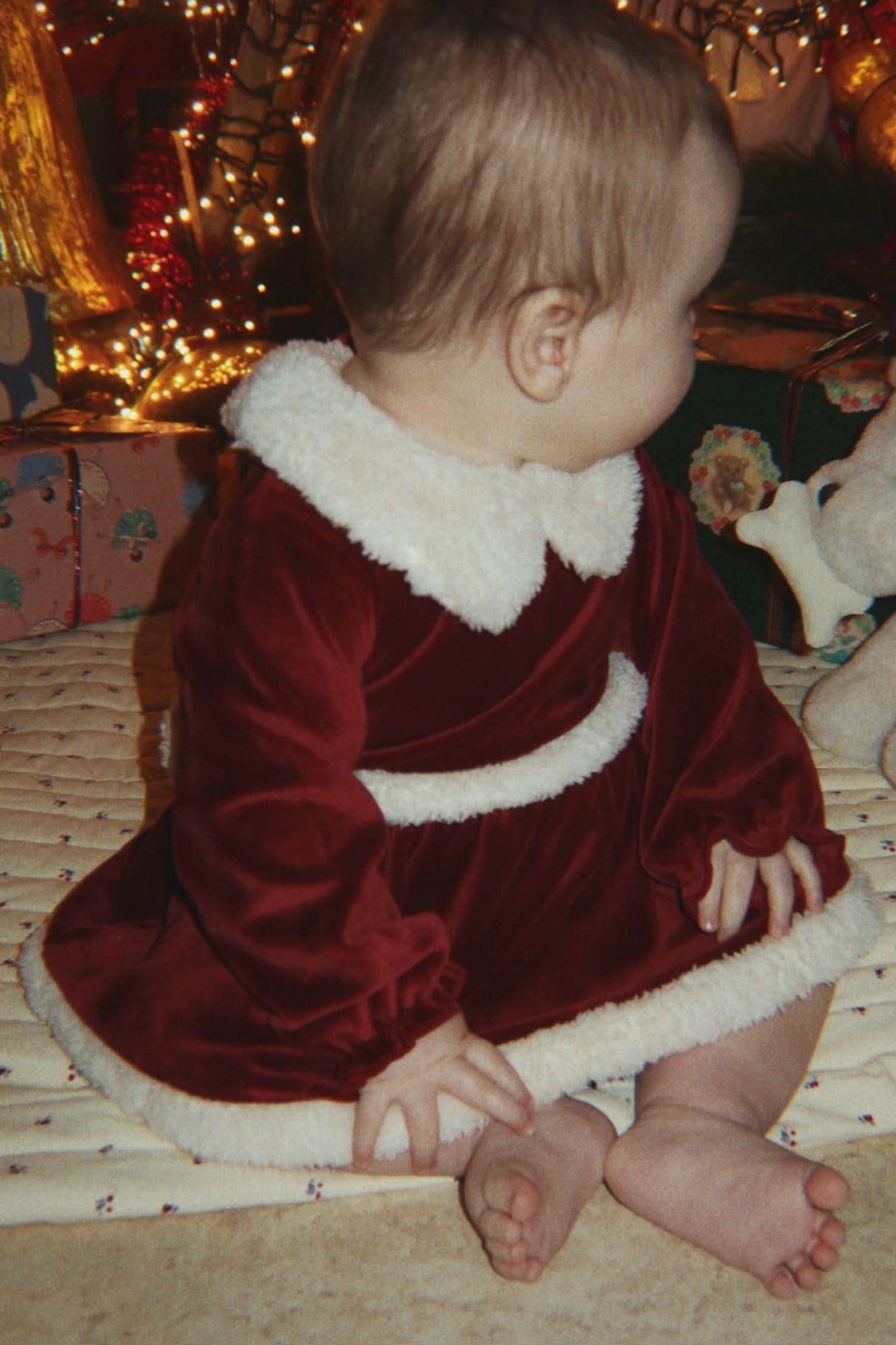 Christmas Dress - Red Dahlia