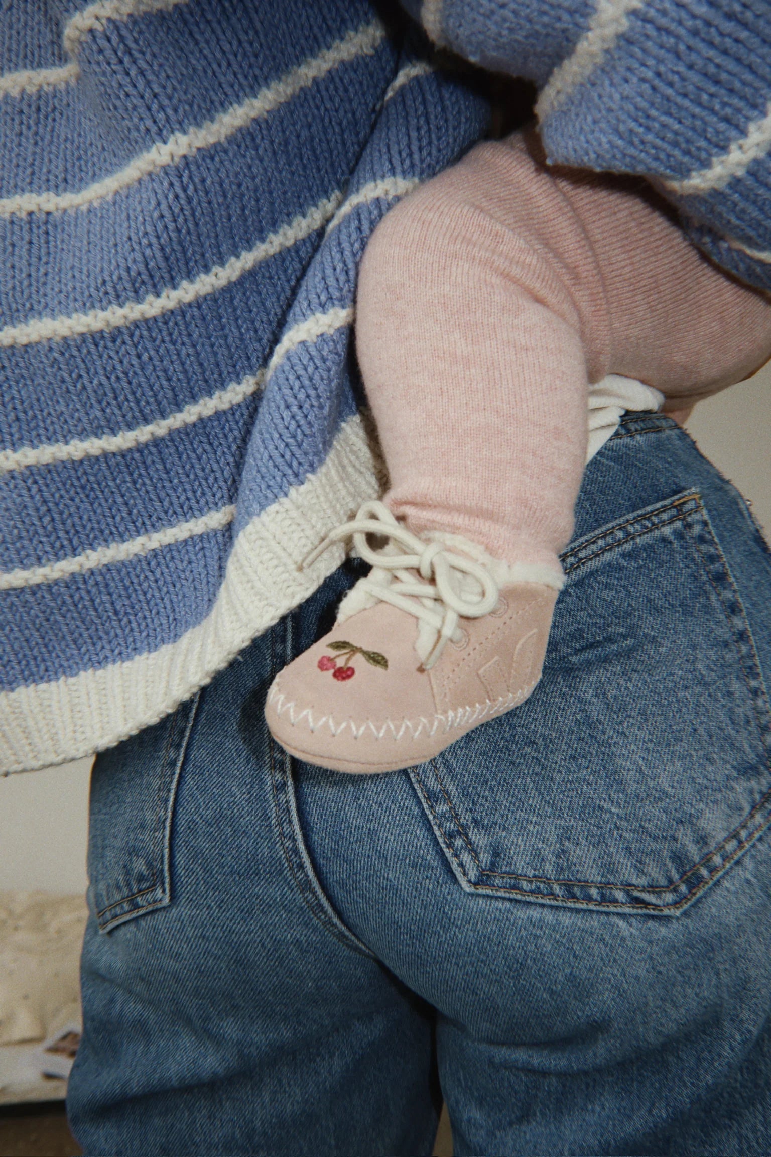 VEJA x Konges Sløjd Baby Suede - Blush