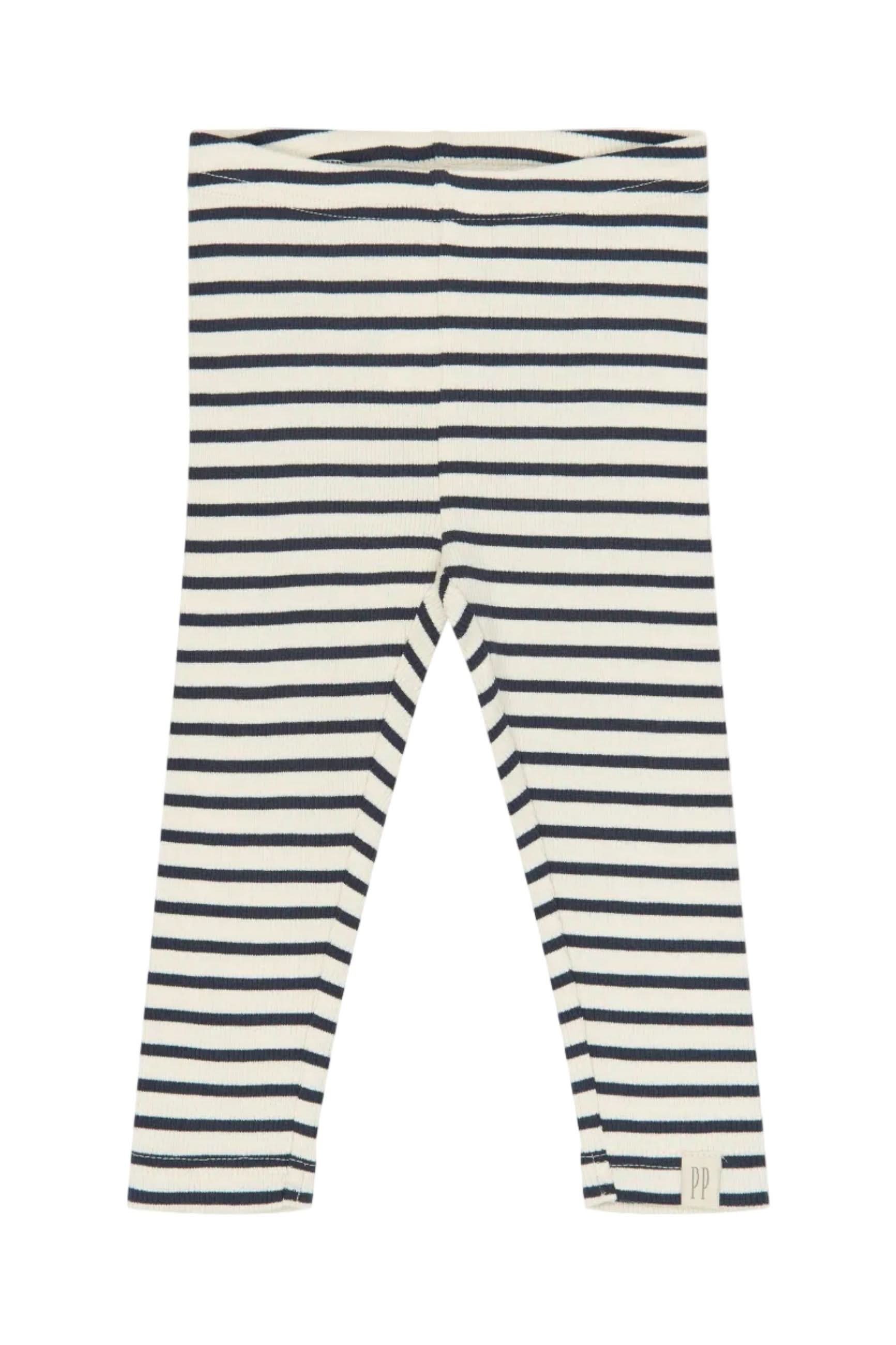 Sky Leggings - Navy Blazer Striped