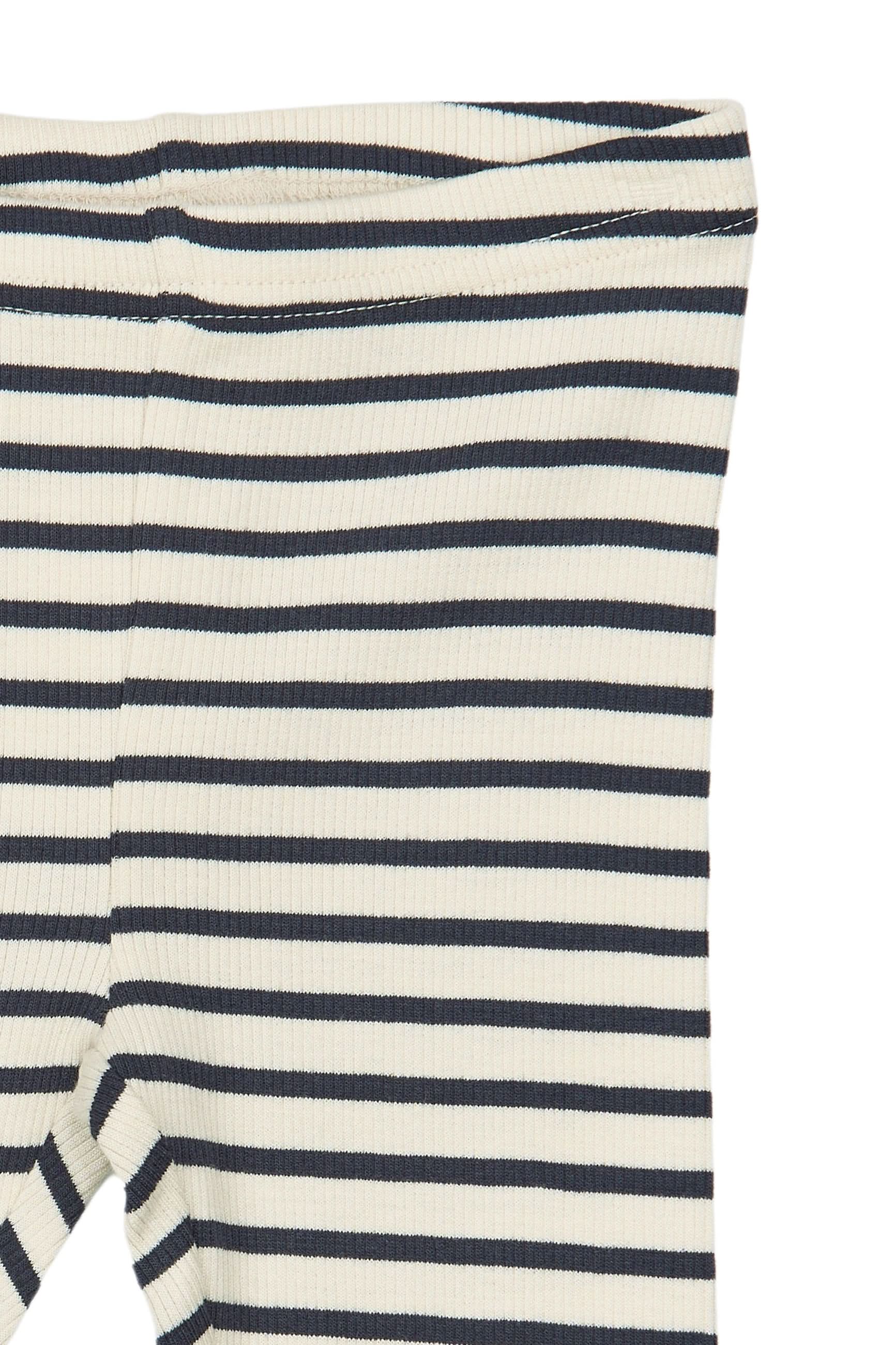 Sky Leggings - Navy Blazer Striped