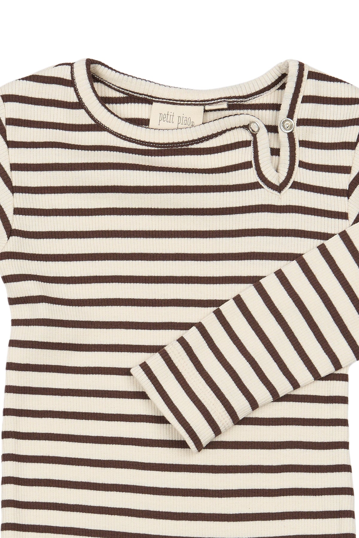 Sky Jumpsuit - Chestnut Striped