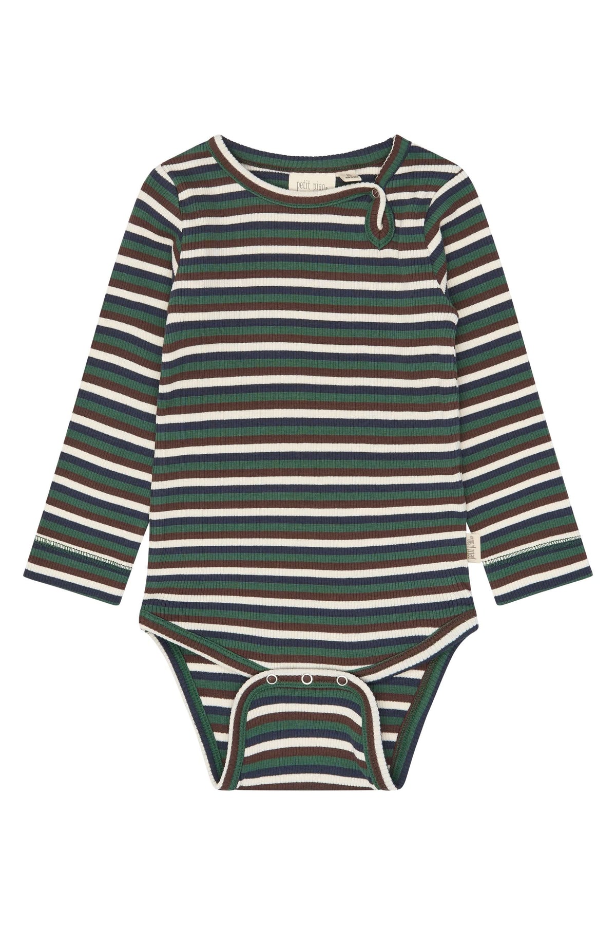 Song LS Body - Trekking Green Multistriped
