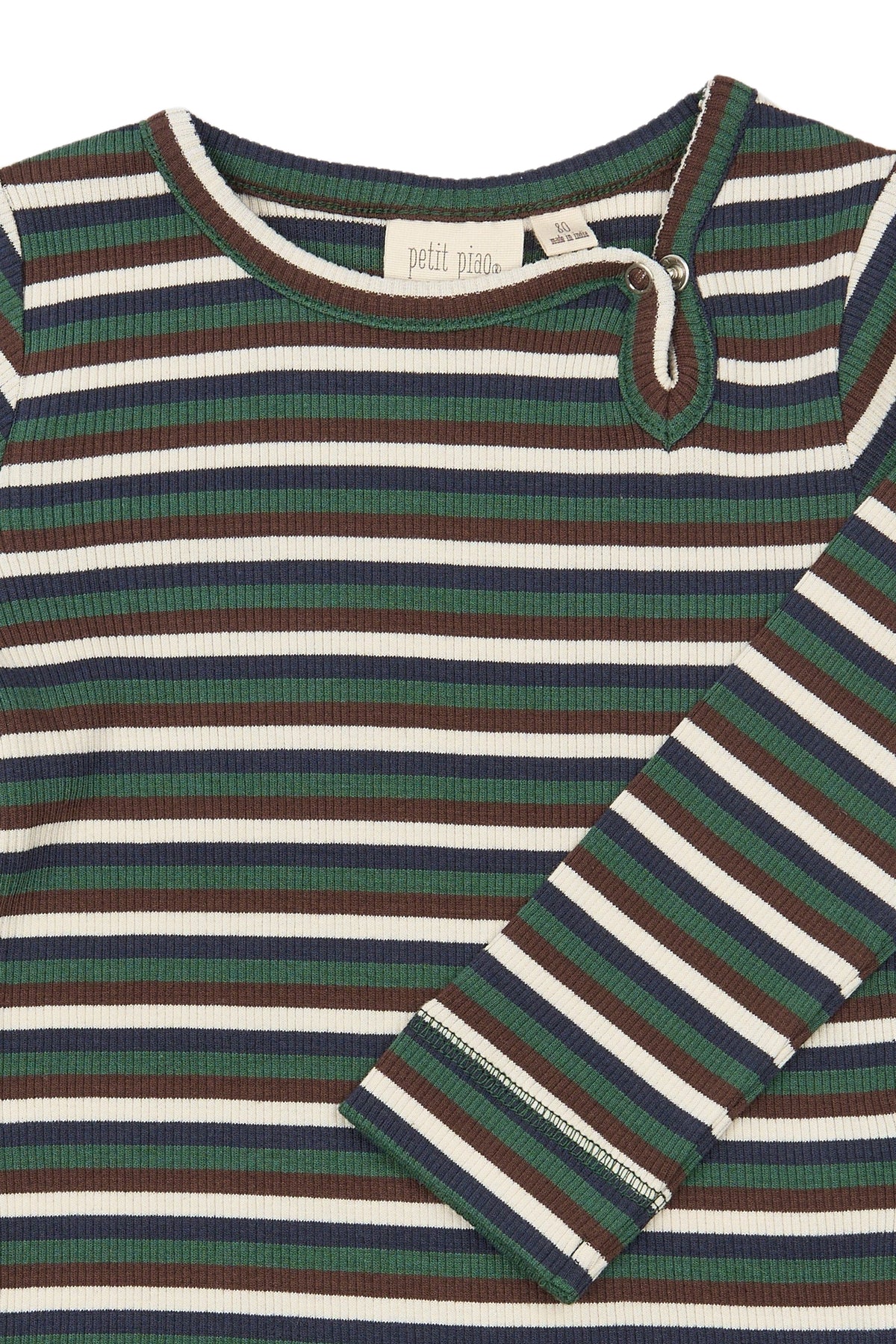 Song LS Body - Trekking Green Multistriped