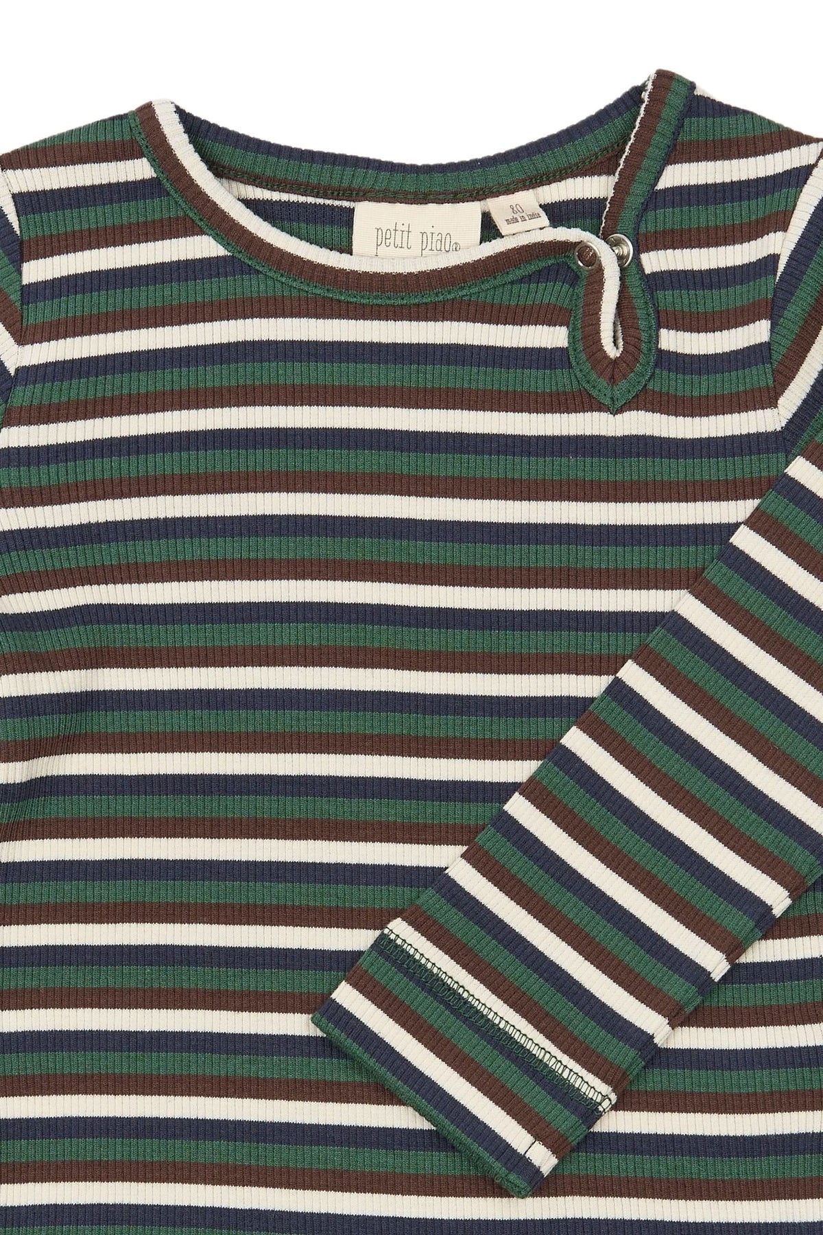 Song LS Body - Trekking Green Multistriped