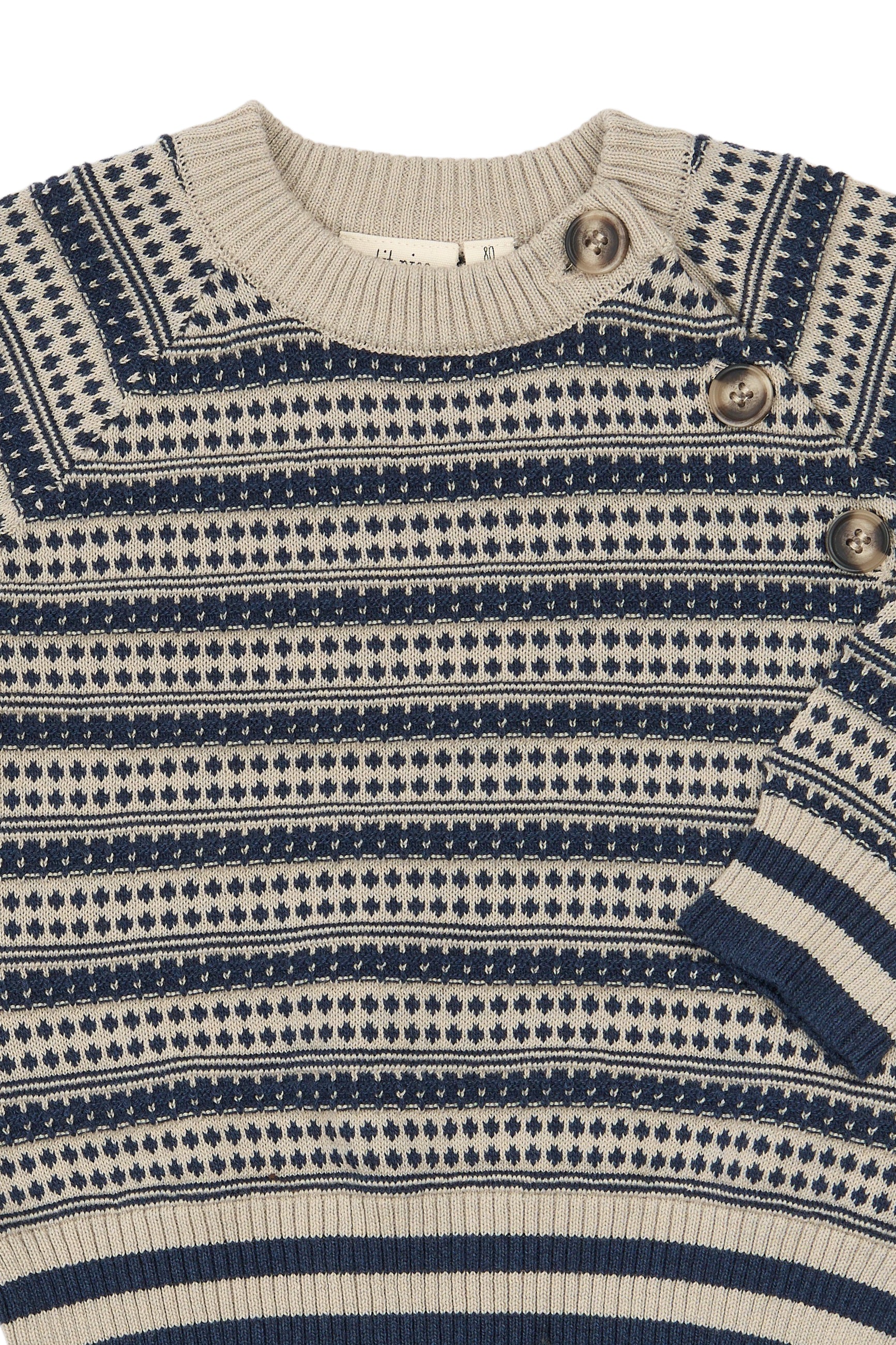 Girch Nordic Knit Pullover - Navy Blazer