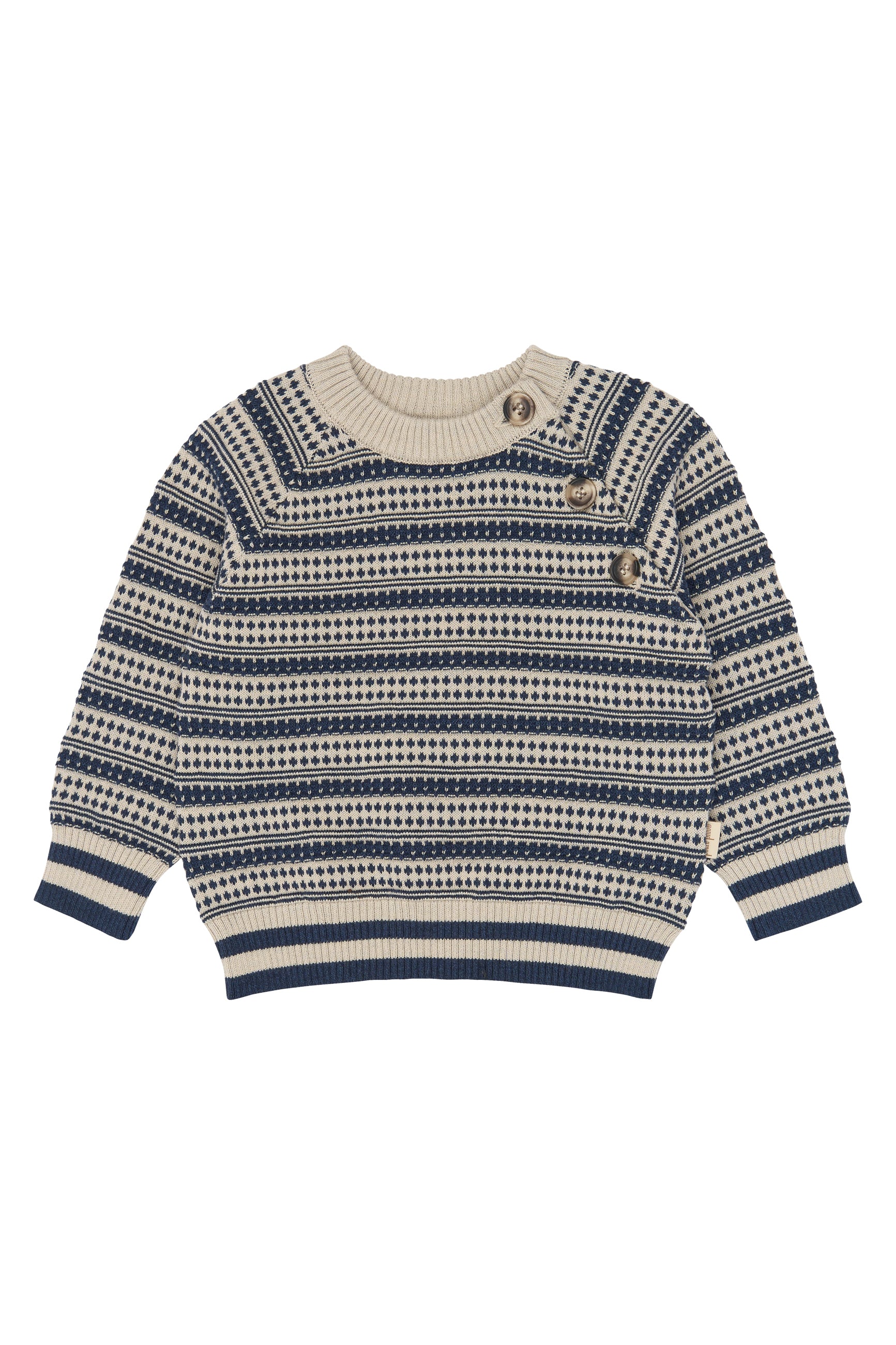 Girch Nordic Knit Pullover - Navy Blazer