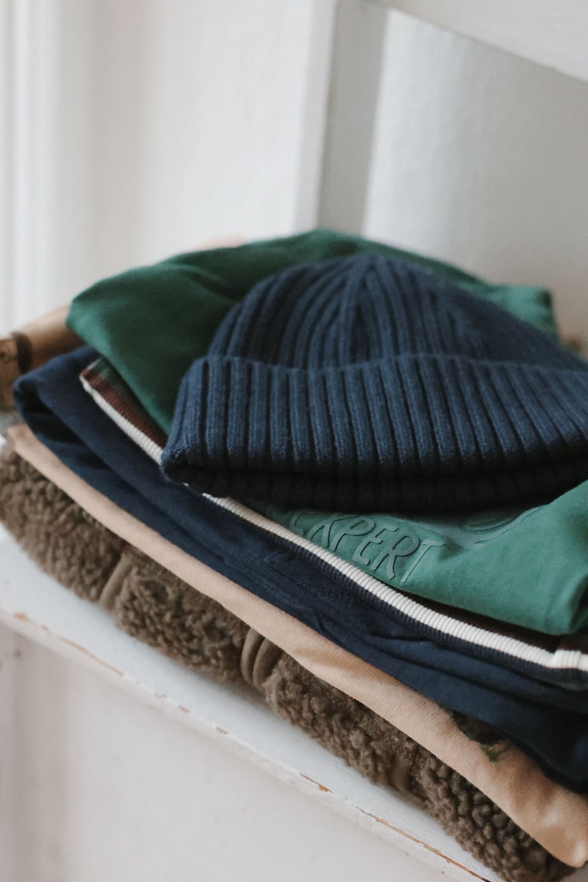 Knit Beanie - Trekking Green