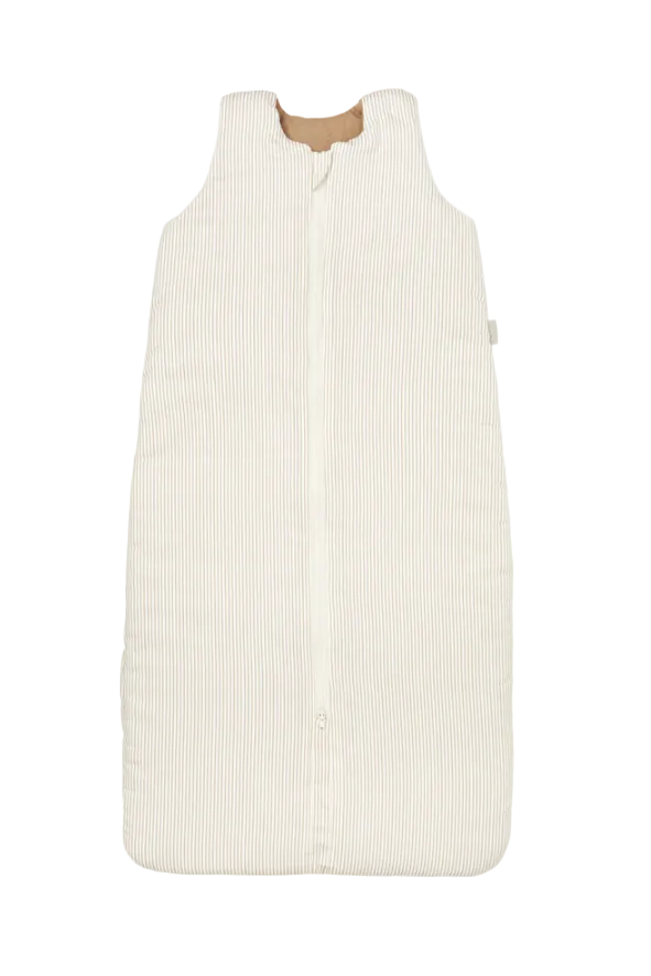 Baby Sleeping Bag - Classic Stripe Camel