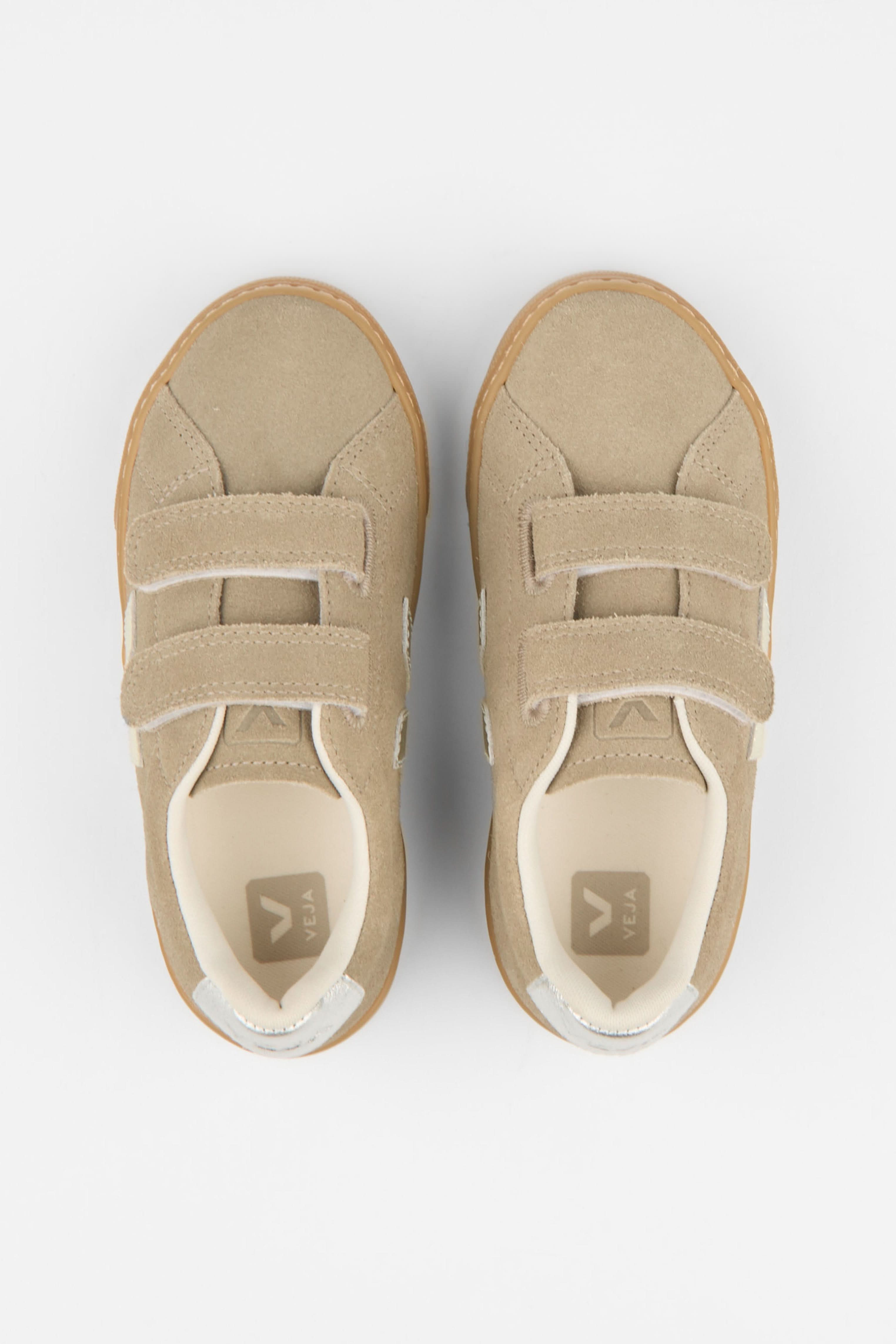 Espelar Leather - Suede Taupe/Silver