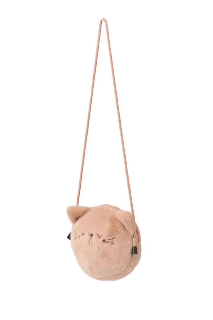 Dianne Plush Cat Bag - Pale Tuscany