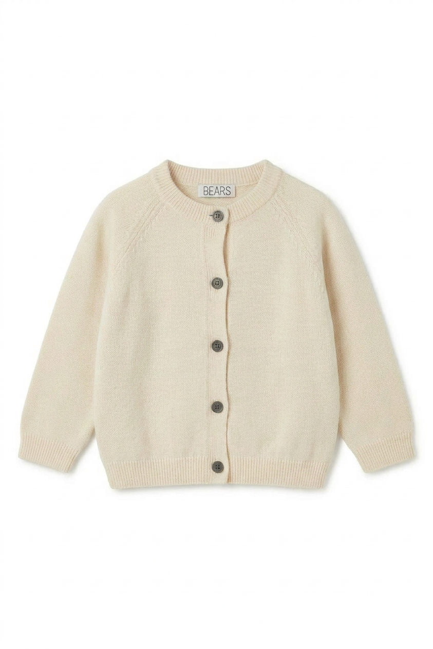 Cashmere Cardigan - Ivory