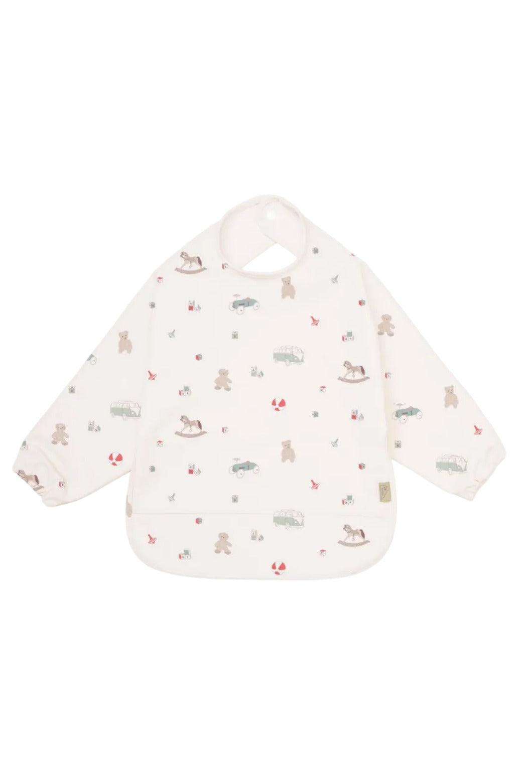 Sleeved Bib - Vintage Toys