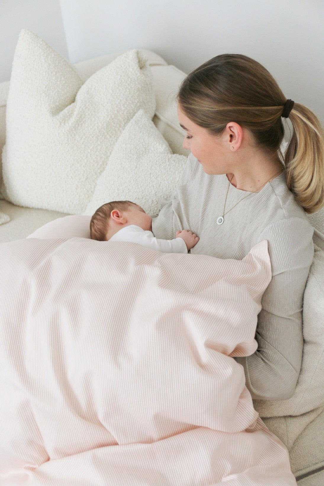 Bedding - Classic Stripes Rose