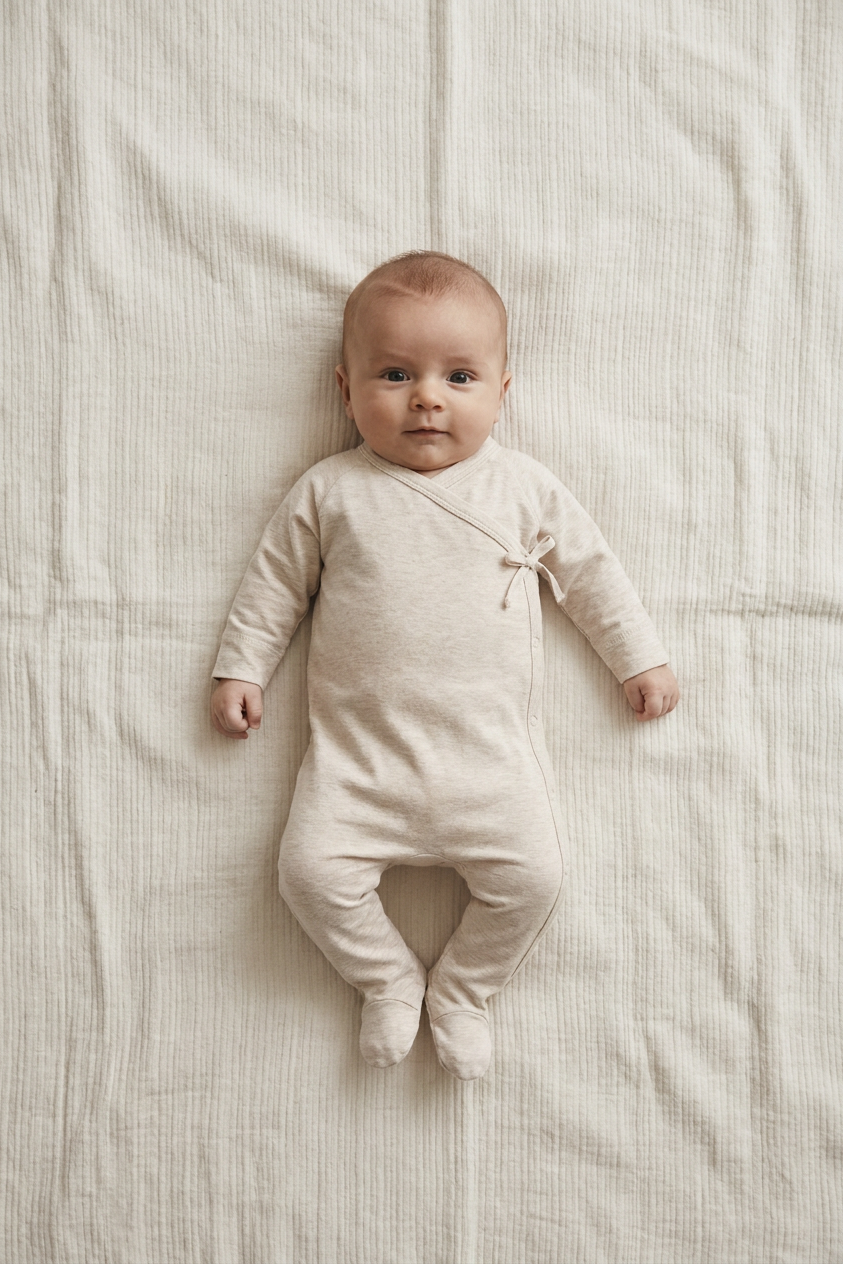 Rubetta Onesie - Light Beige Melange