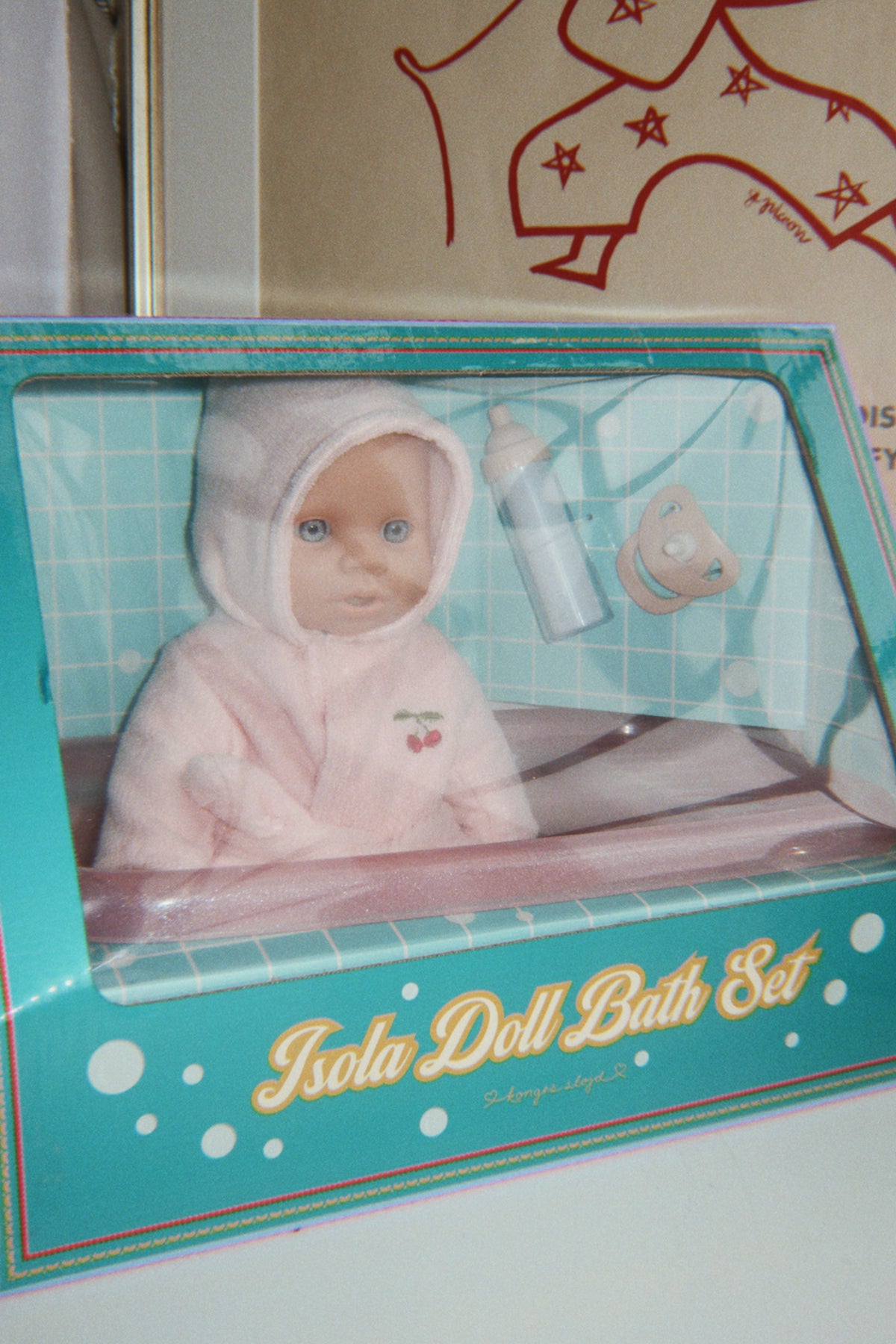 Isola Doll Bath Set - Cherry