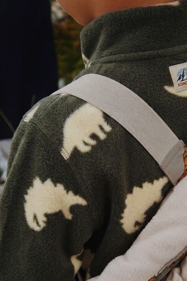 Tavi Fleece Sweatshirt - Dino Silhouette