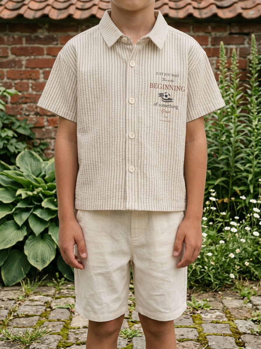 Elliot SS Shirt - Tradewinds Stripe