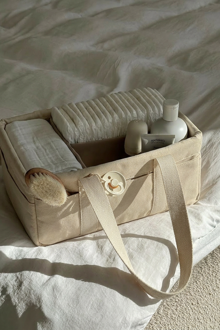 Diaper Caddy - Praline