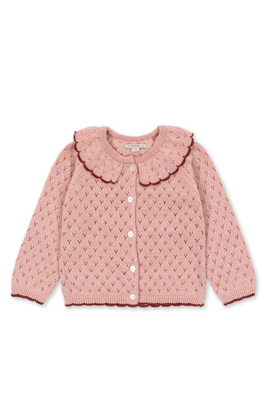 Holiday Cardigan - Mellow Rose