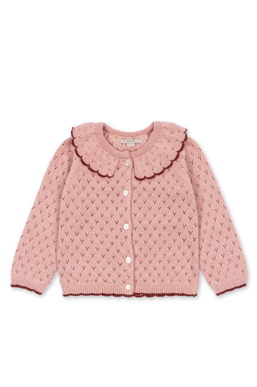 Holiday Cardigan - Mellow Rose